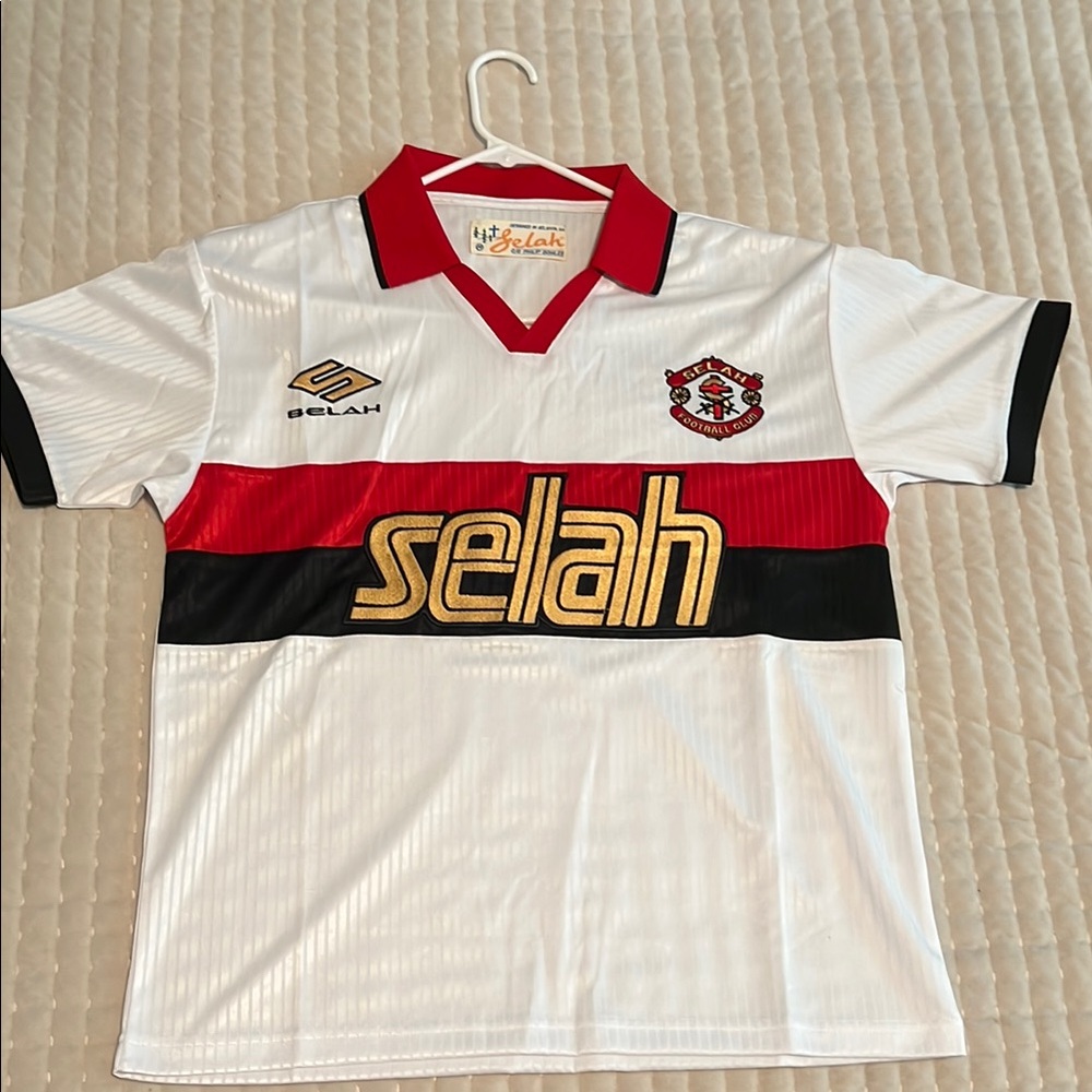 White and Red Kids Shirt